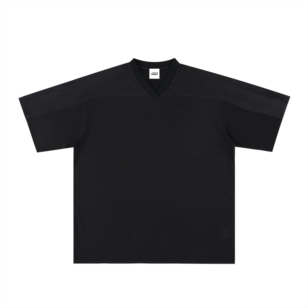 519 Oversized Mesh V-Neck Soccer Jersey