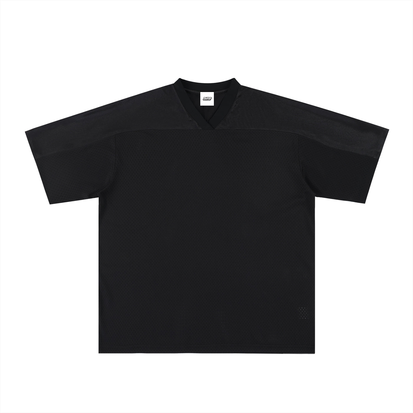 519 Oversized Mesh V-Neck Soccer Jersey
