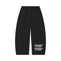 Unisex Waffle Barrel Leg Pants