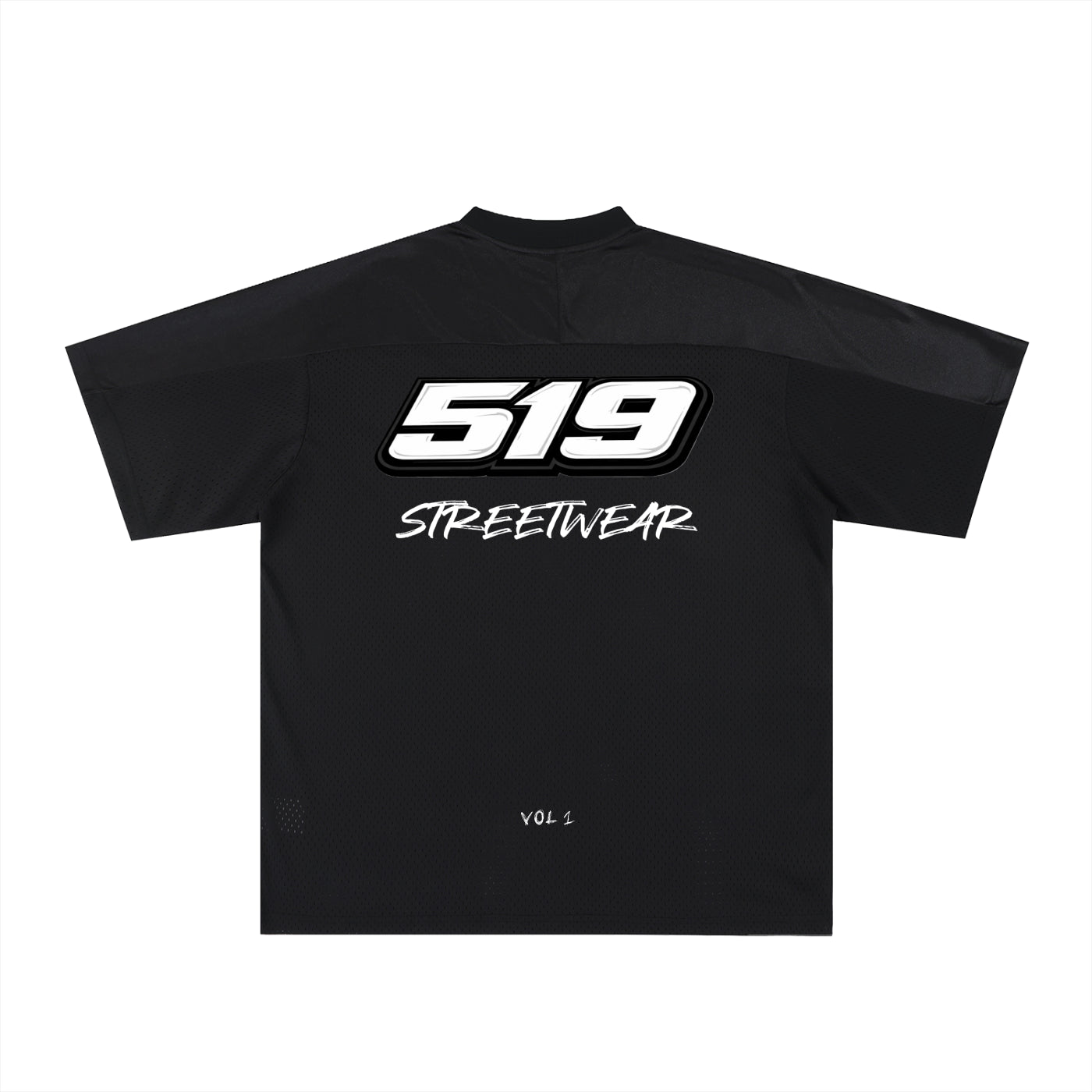 519 Oversized Mesh V-Neck Soccer Jersey