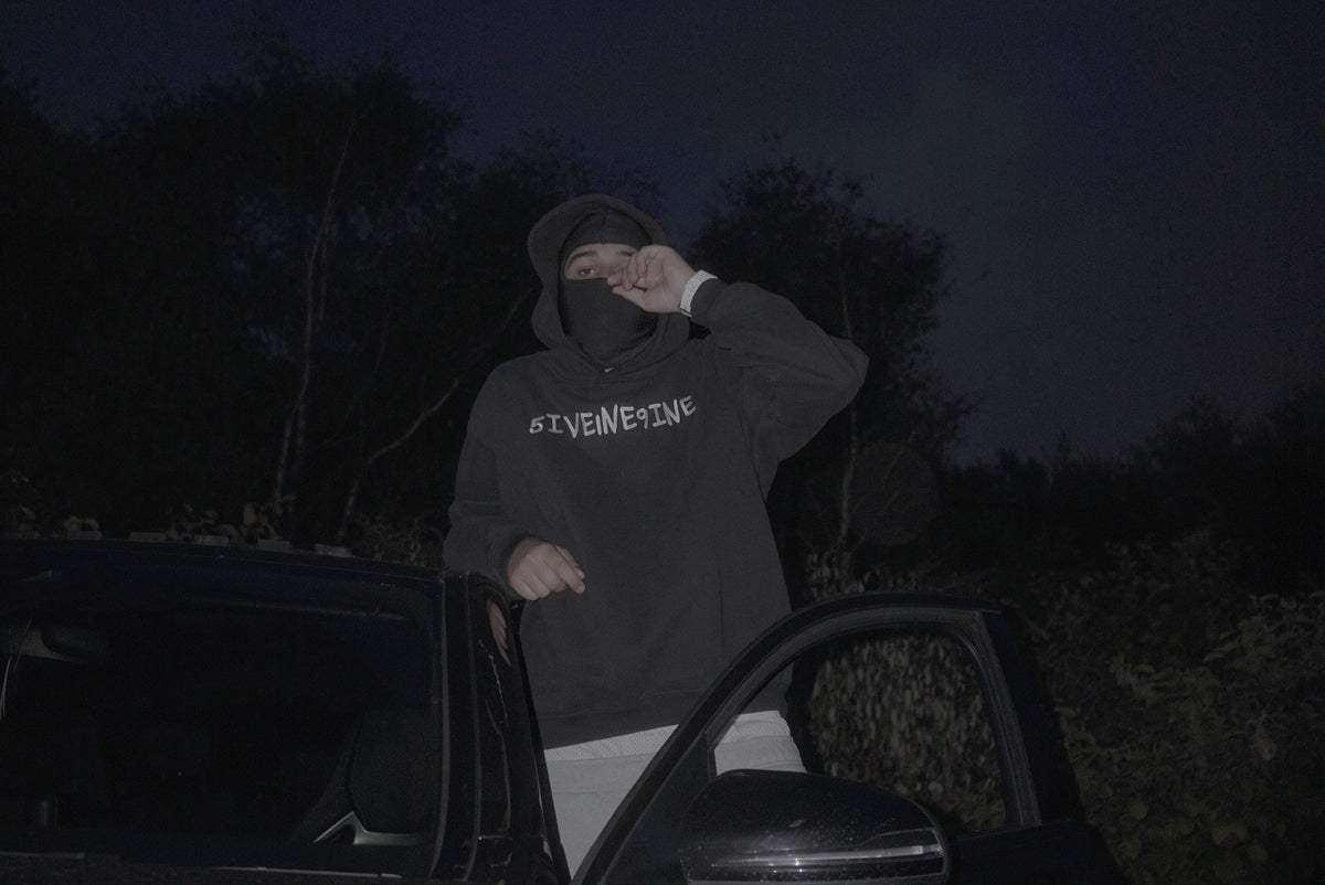 Pocketless Boxy Fleeced Hoodie