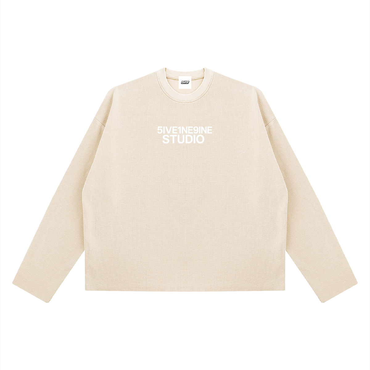 Unisex Vintage Wash Boxy Waffle Raw Edge T-Shirt '' I NEED 519 RETAIL THERAPY ''