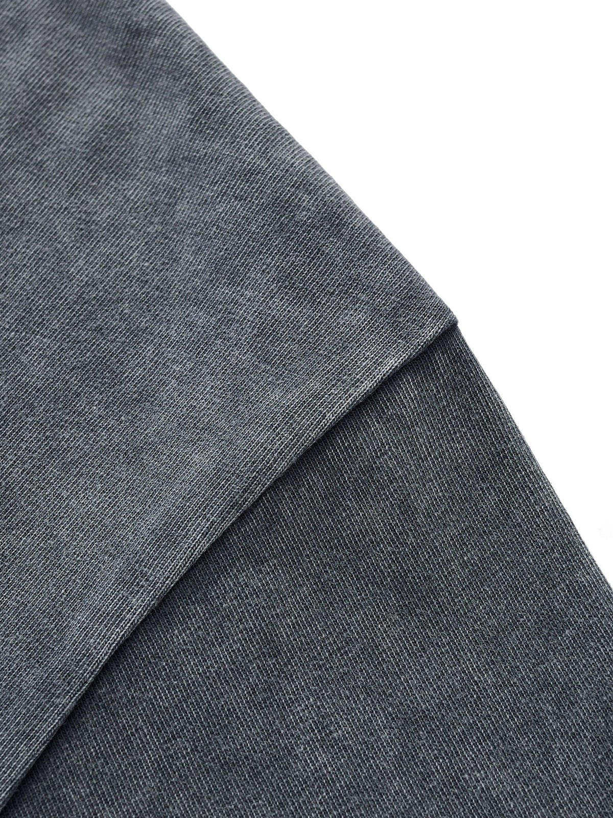 Snow Wash Raw-Hem Boxy Cropped T-shirt